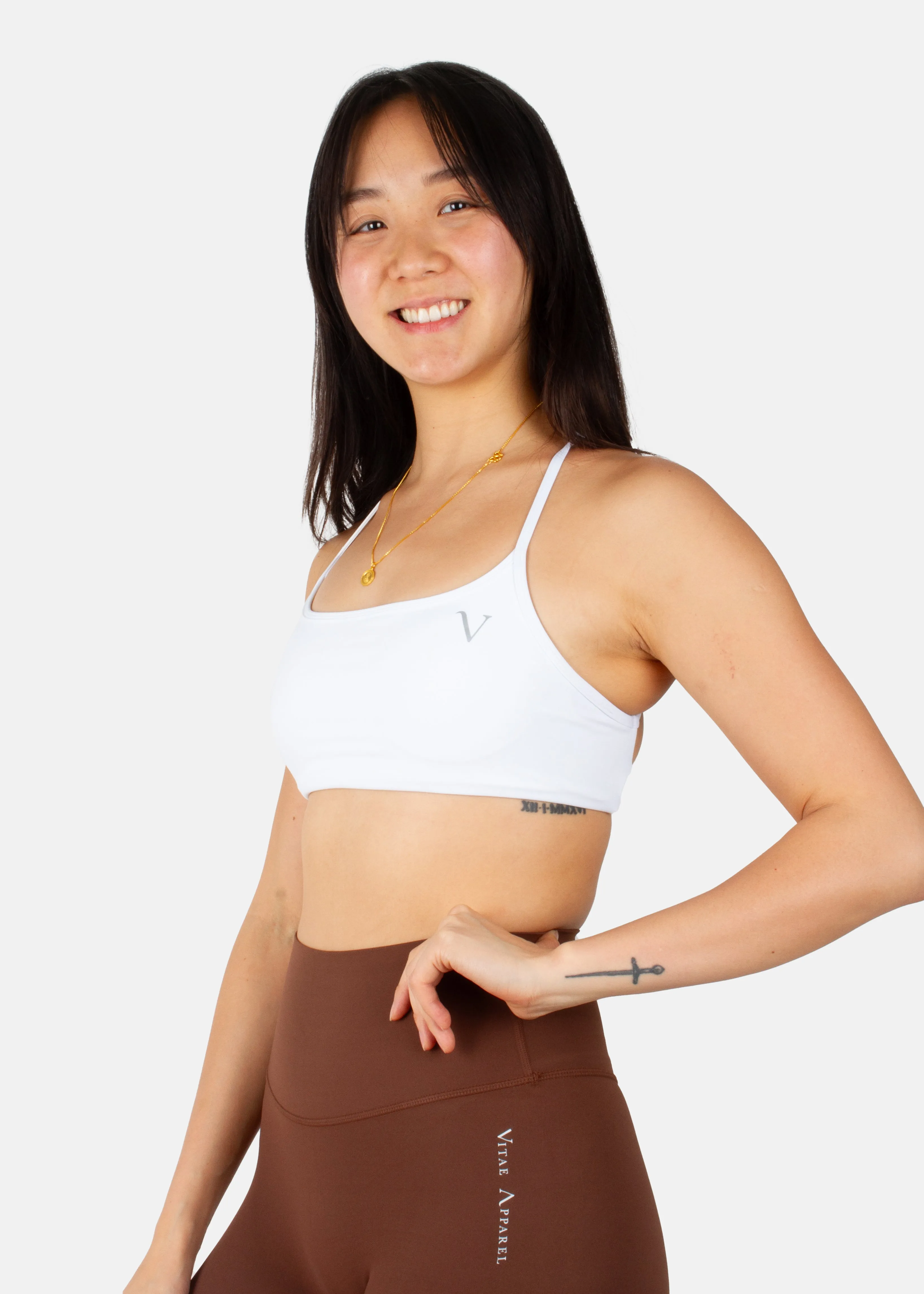 Hyper Pulse Sports Bra White