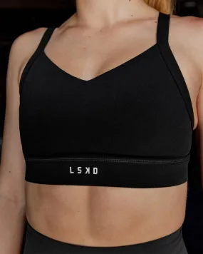 Interval Sports Bra - Black