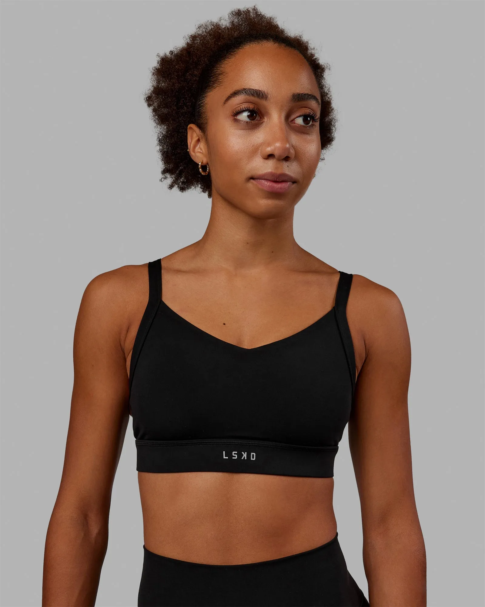 Interval Sports Bra - Black