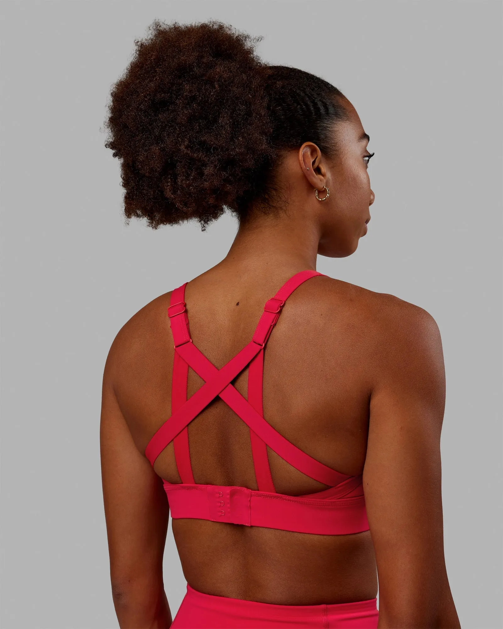 Interval Sports Bra - Scarlet