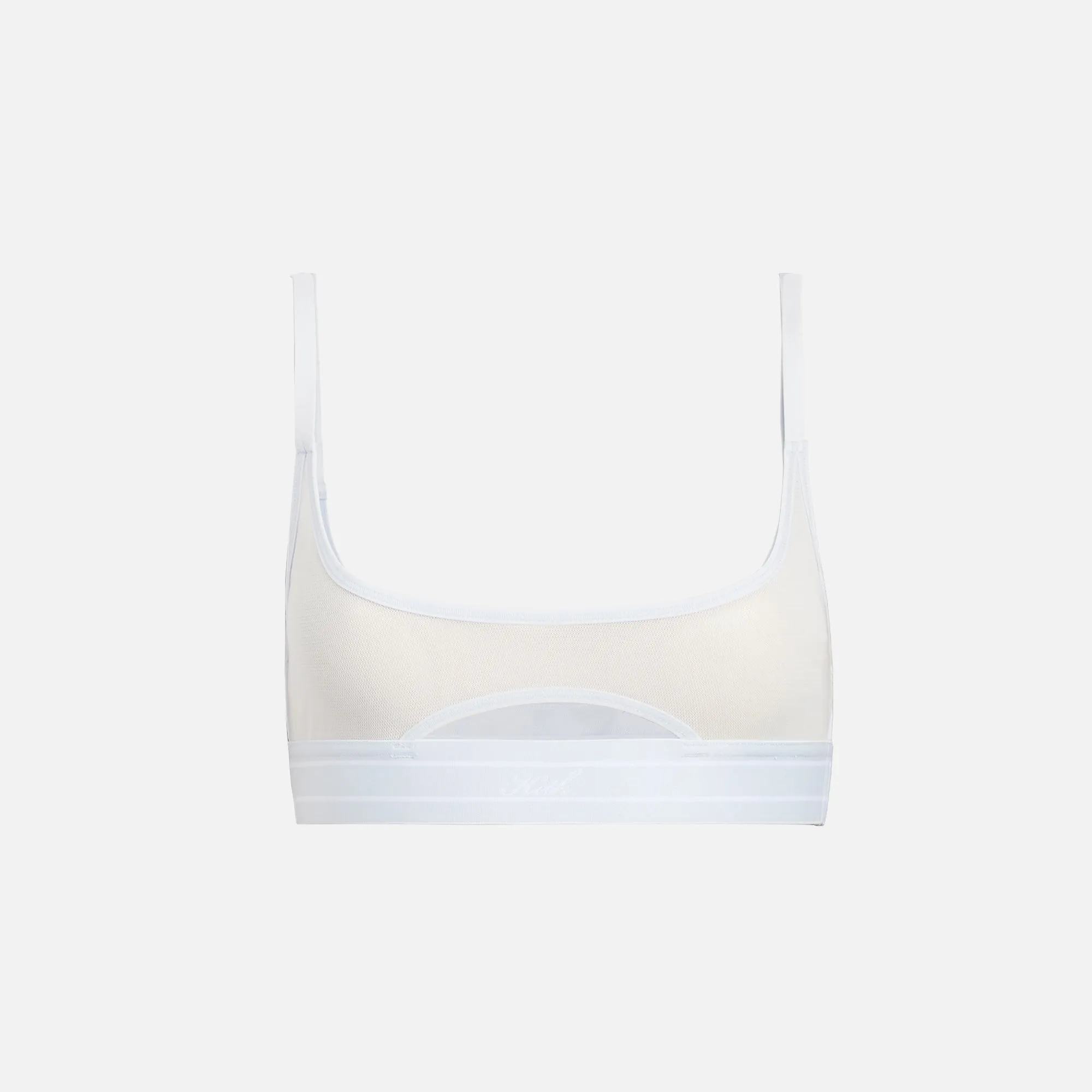 Kith Women Cut Out Mesh Bra - Kyanite