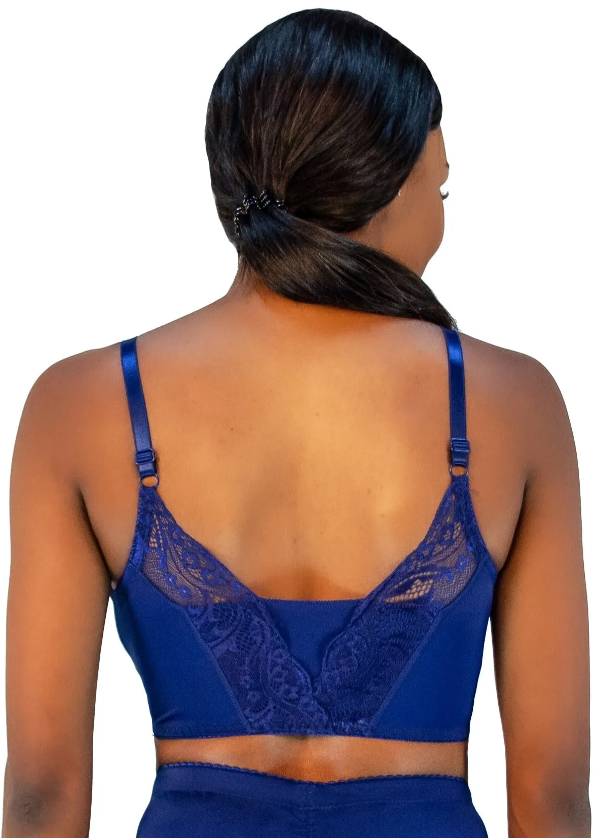 Lace Back Pin-Up Bra