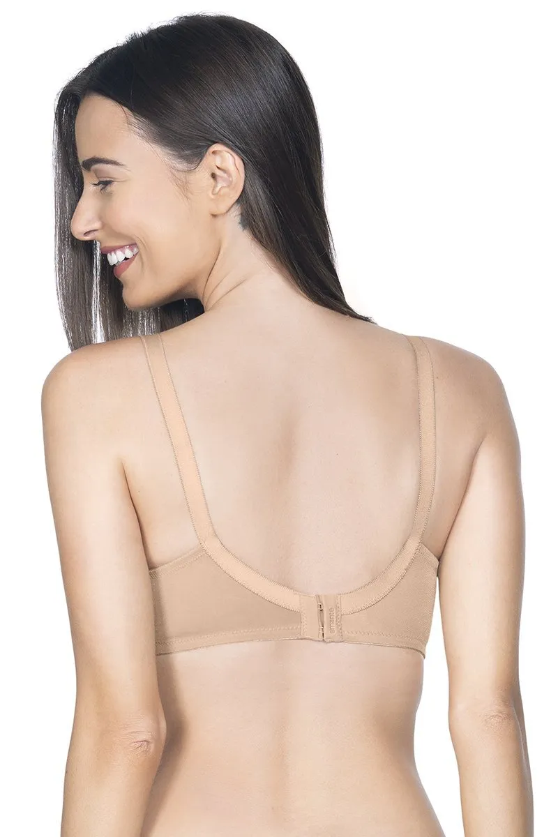 Lace Magic Non Padded Non Wired Bra - Sandalwood