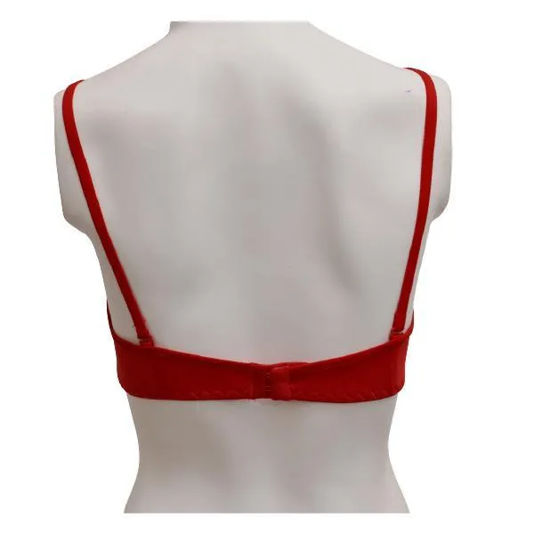 Ladies Seamless Bra Comfy Matching Seamless Stretchable Cotton T-Shirt Bra-Shapewear. Pk