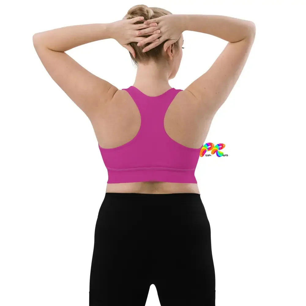 Lesbian Longline Sports Bra