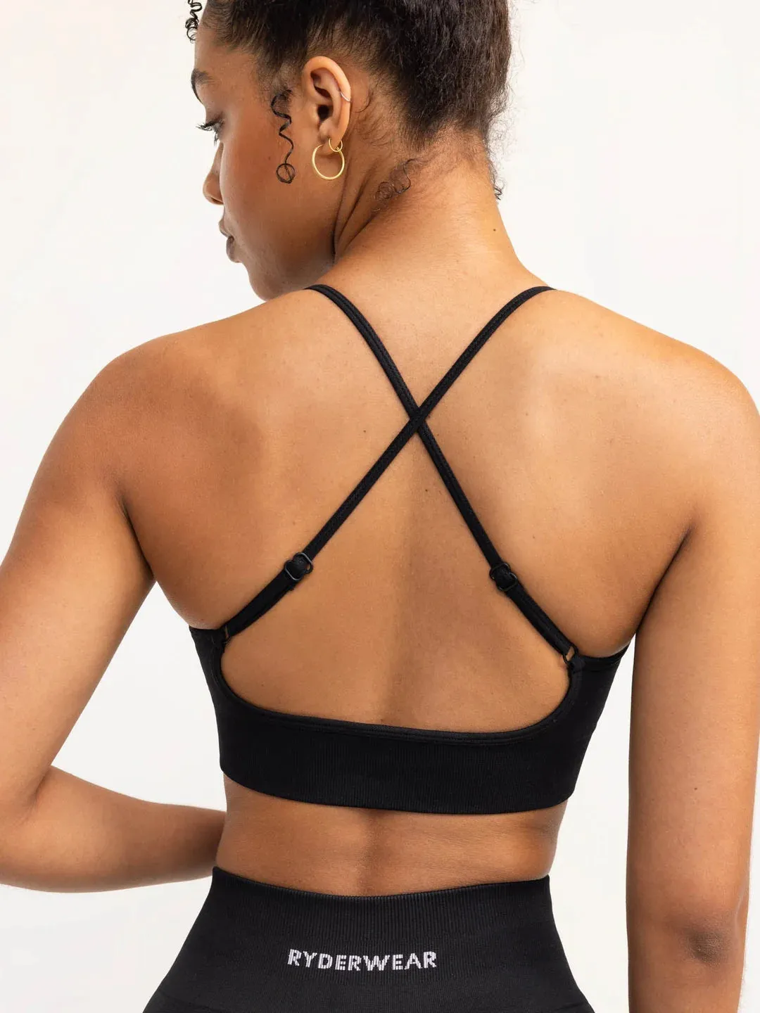 LIFT 2.0 SEAMLESS SPORTS BRA BLACK