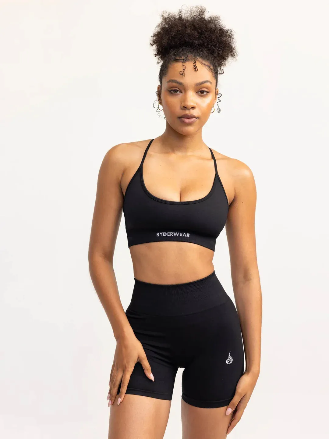 LIFT 2.0 SEAMLESS SPORTS BRA BLACK