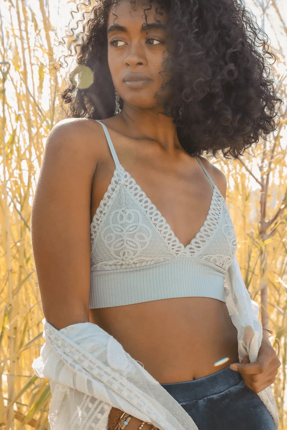 Loop Lace Bralette