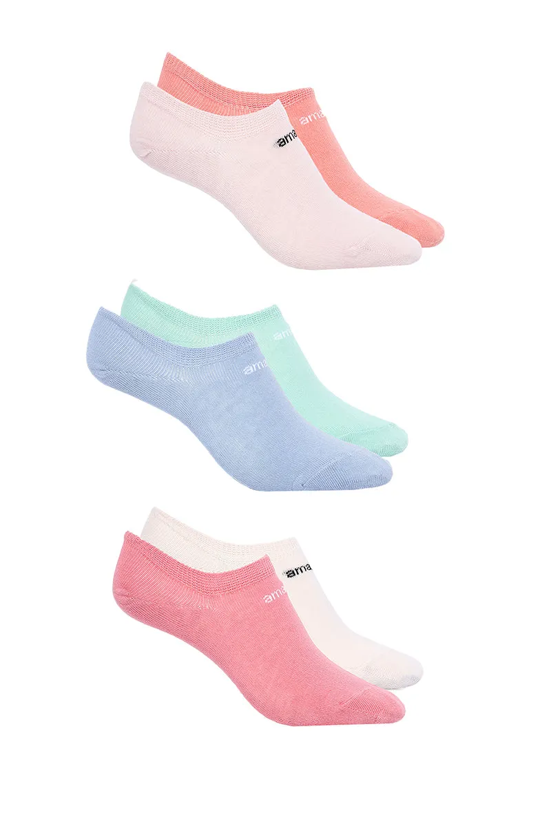 Low Cut Socks (Pack of 6) - Multicolor