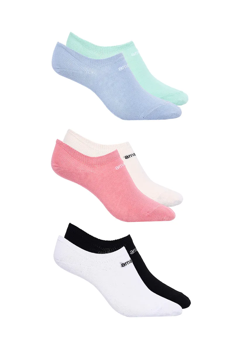 Low Cut Socks (Pack of 6) - Multicolor