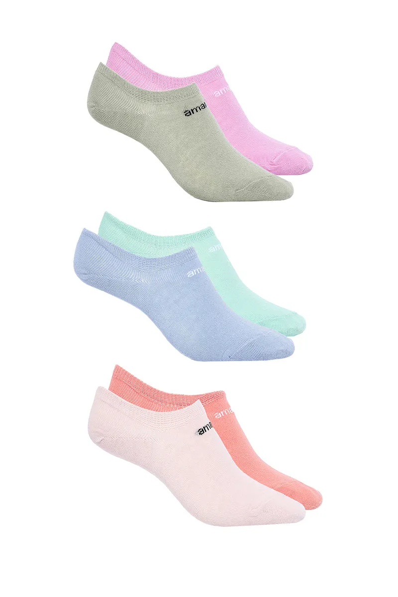 Low Cut Socks (Pack of 6) - Multicolor