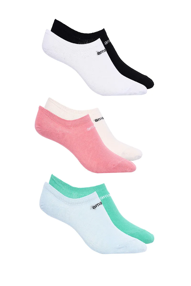 Low Cut Socks (Pack of 6) - Multicolor