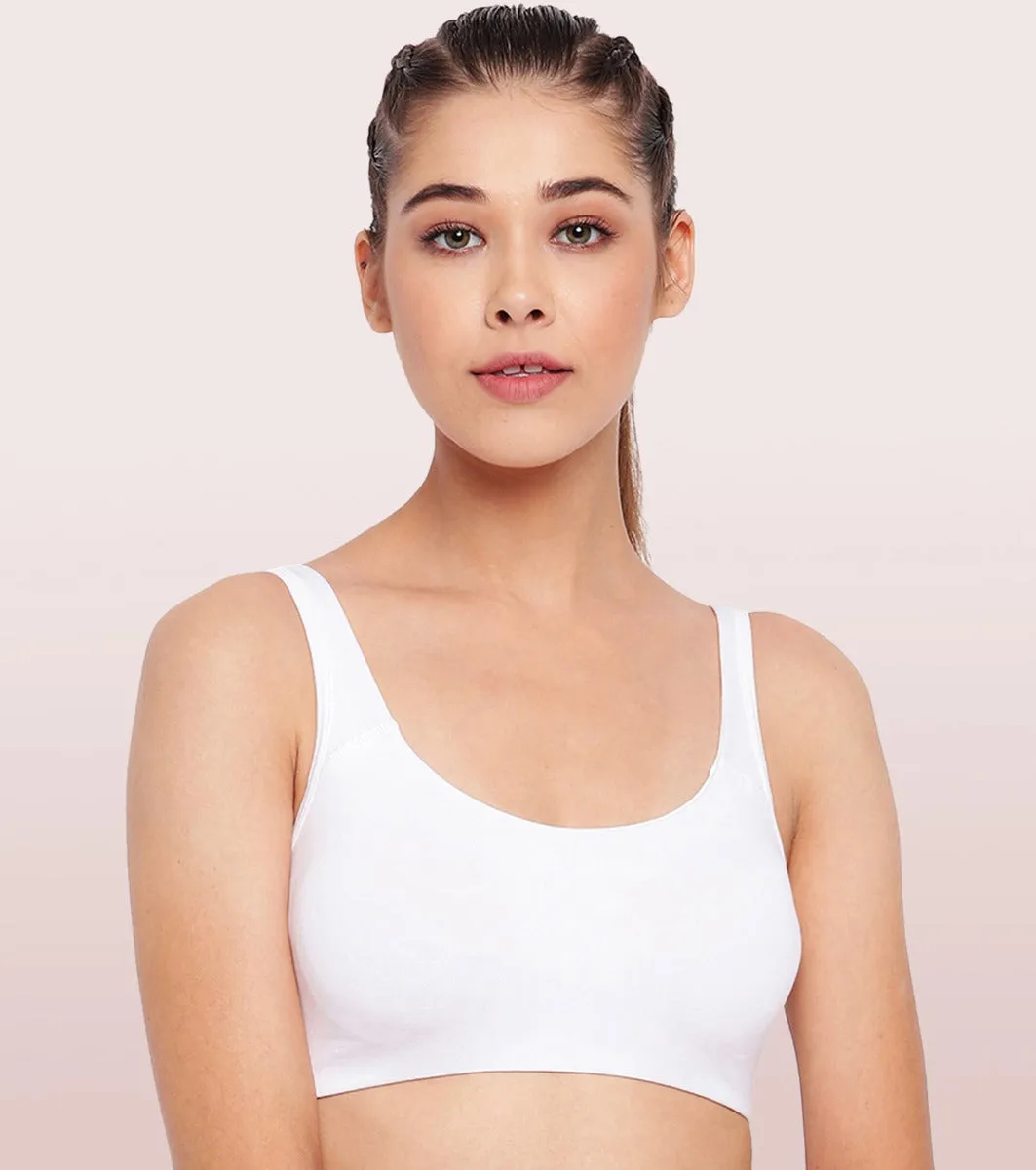 Low Impact Cotton Bra