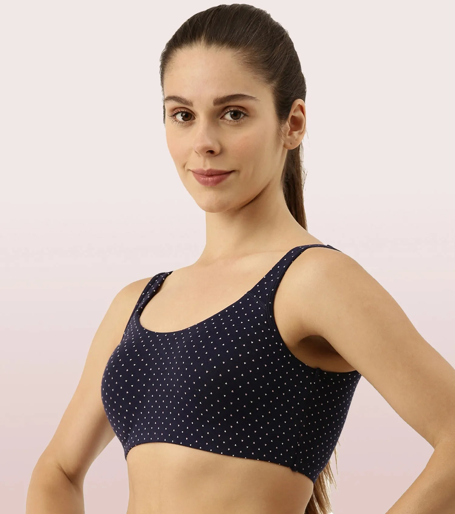 Low Impact Cotton Bra