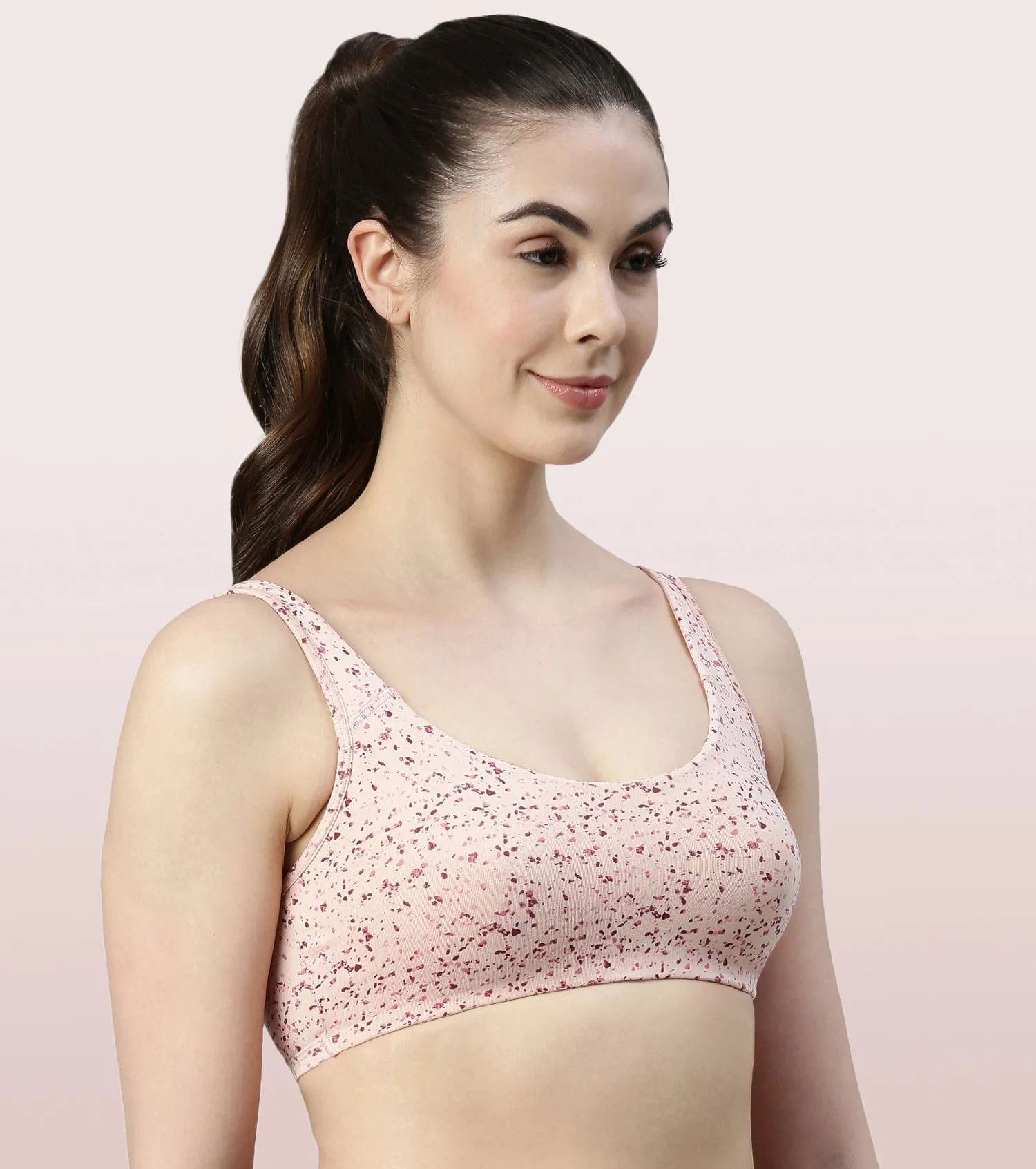 Low Impact Cotton Bra