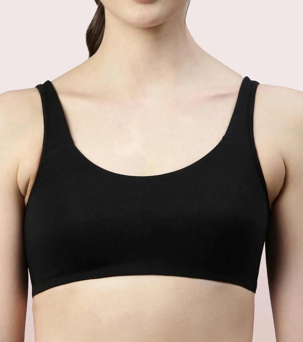 Low Impact Cotton Bra