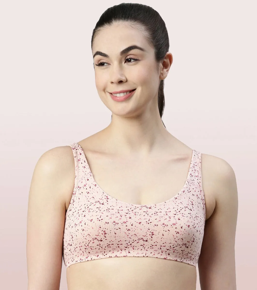 Low Impact Cotton Bra