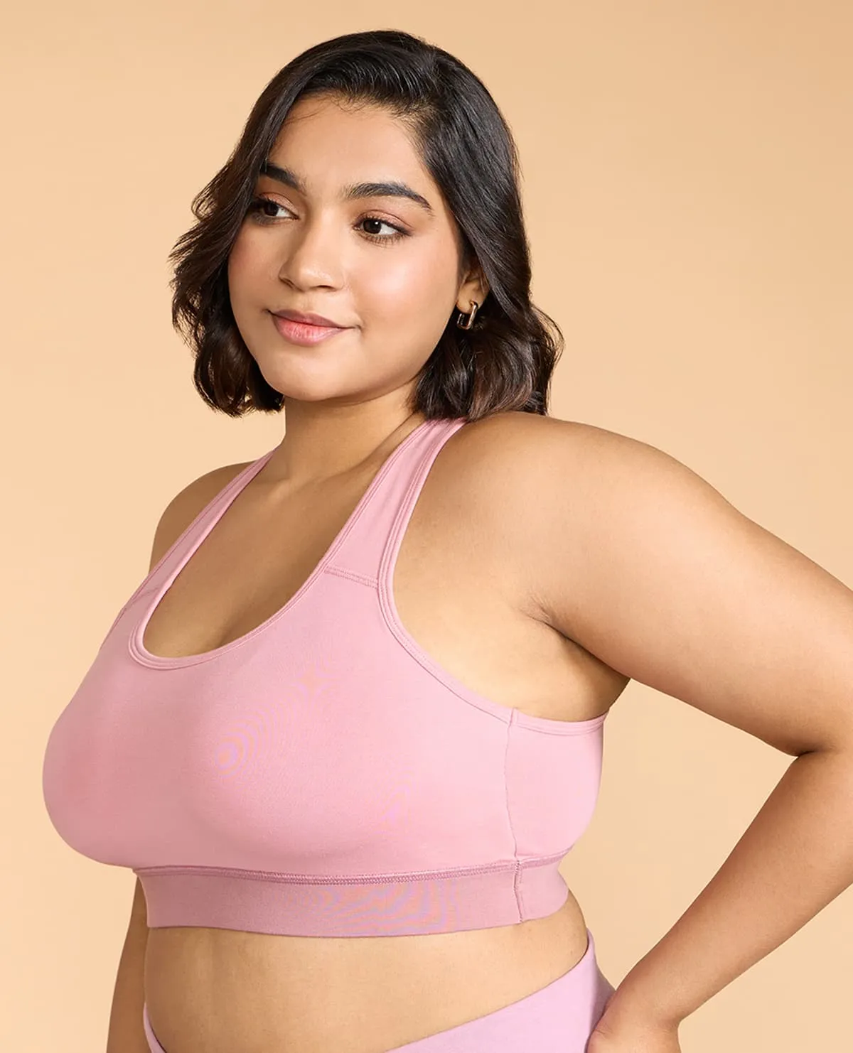 Low Support Cotton Sports Bra