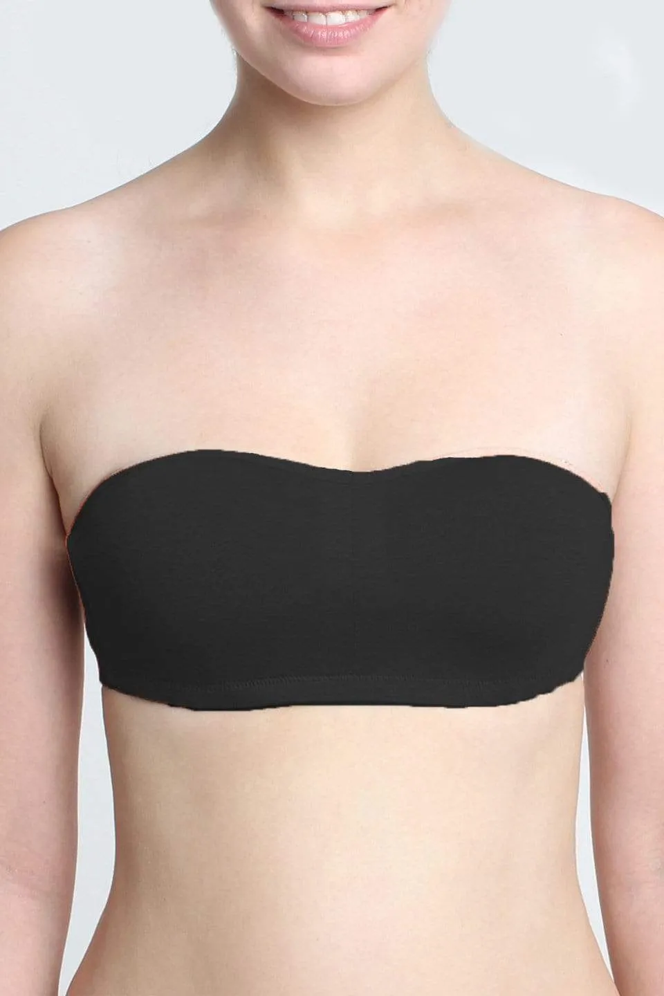 Mae Strapless Nursing Bra Black