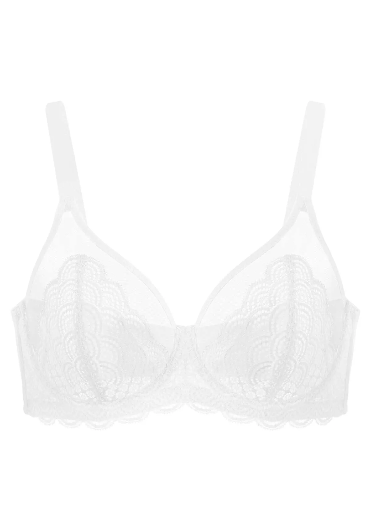 Mermaid Scales Lace Underwire Bra