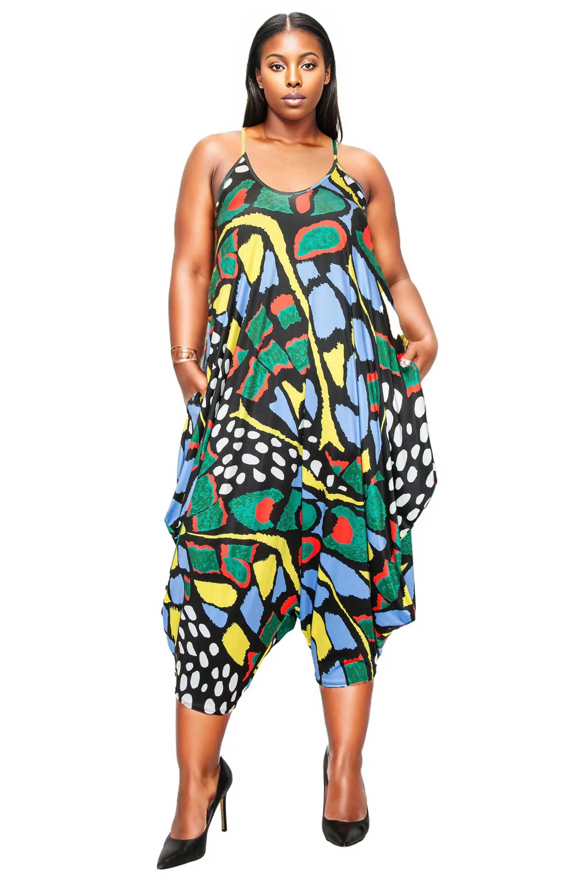 Mezcal Butterfly Pocket Jumpsuit