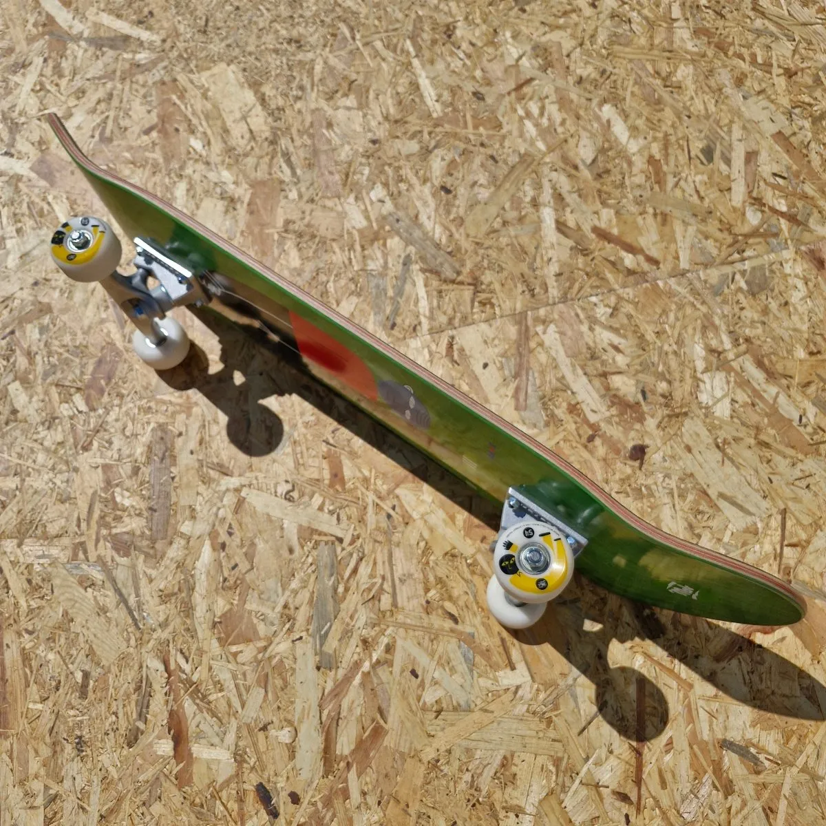 Mob Skateboards Perspective green 8.375 Complete