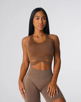 Mocha Sculpt Seamless Bra Top