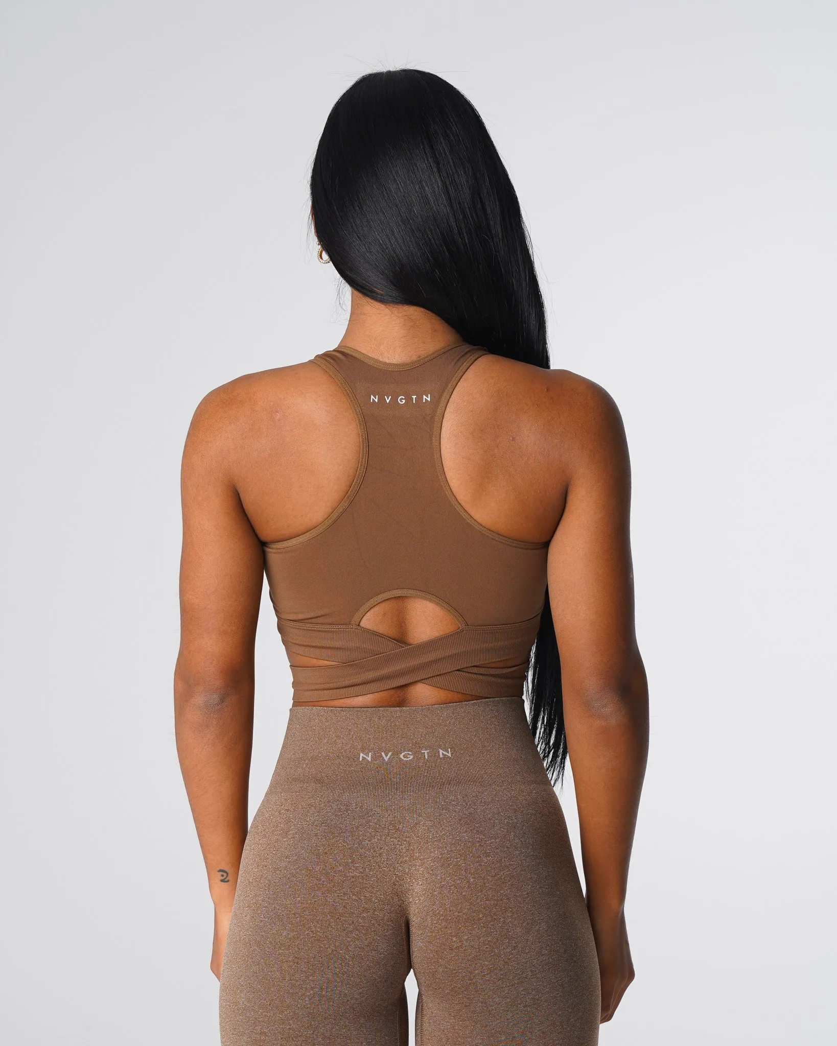 Mocha Sculpt Seamless Bra Top