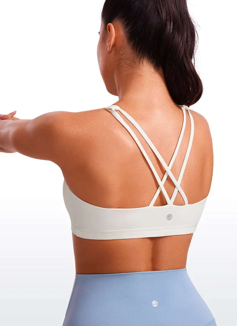 Nakedfeel Bra Cross Back Low Cut