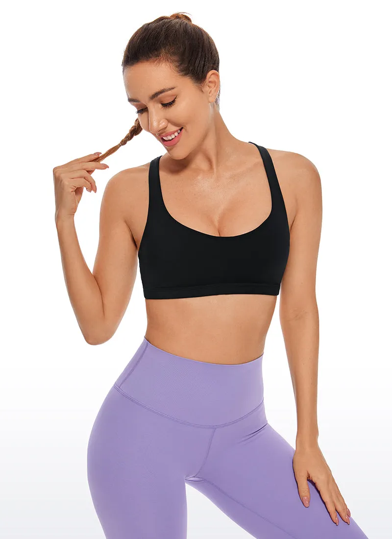 Nakedfeel Bra Cross Back Low Cut