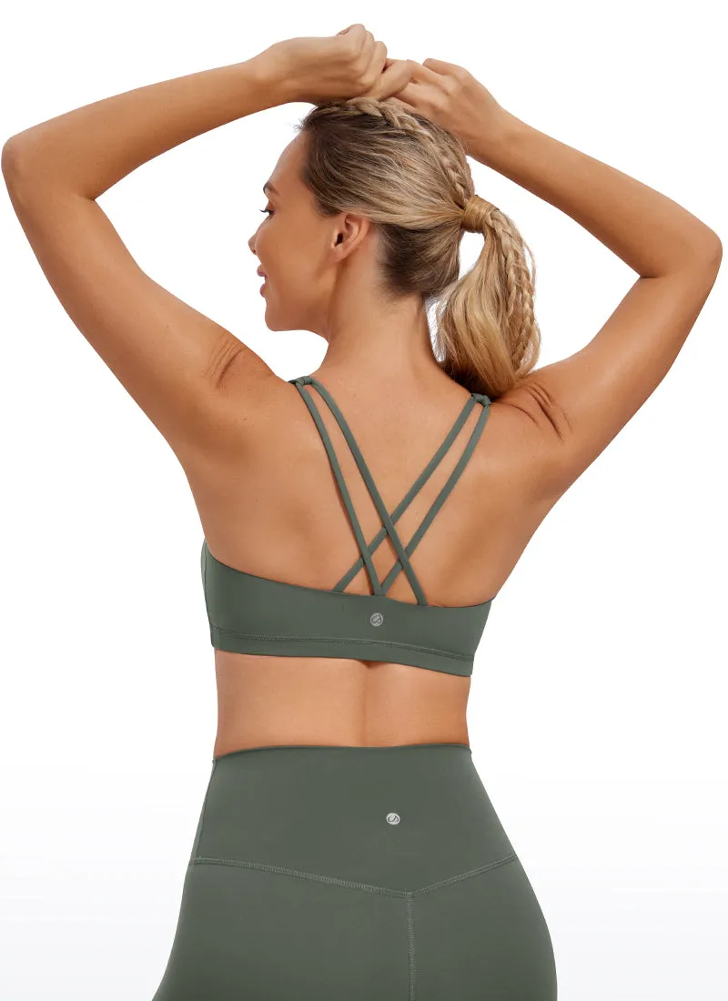 Nakedfeel Bra Cross Back Low Cut