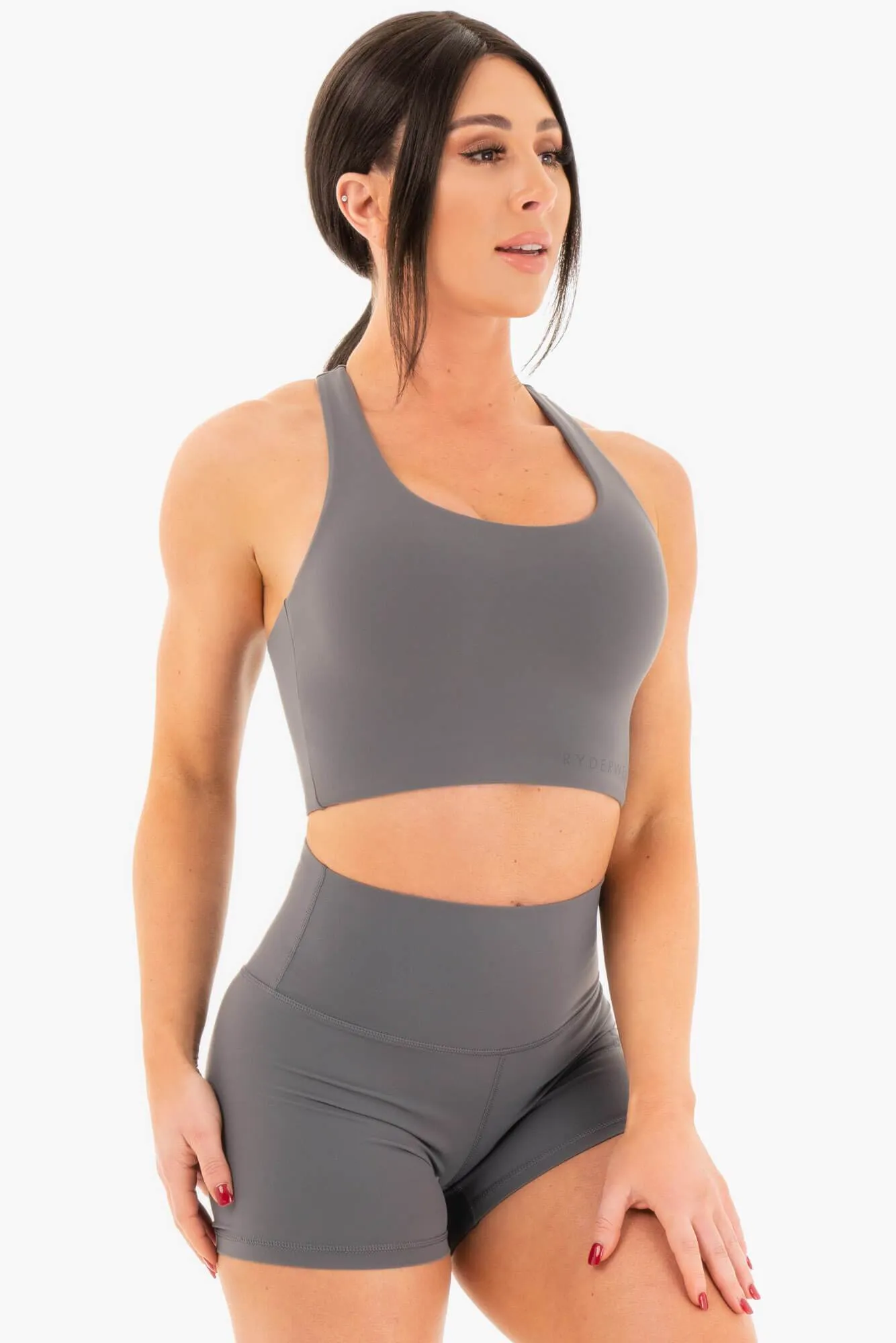 NKD Sports Bra - Charcoal