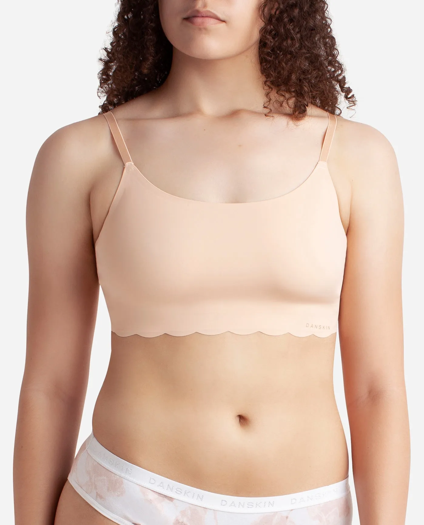 Nude Rose Multi 3-Pack Laser Pullover Bra With Scallop Edge