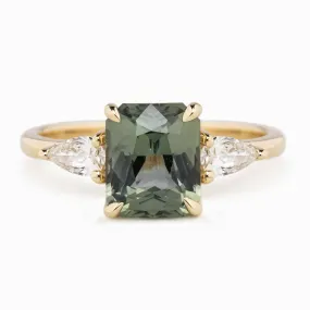 Olivia Grand Setting, Radiant Cut, Emerald Cut, Cushion Cut