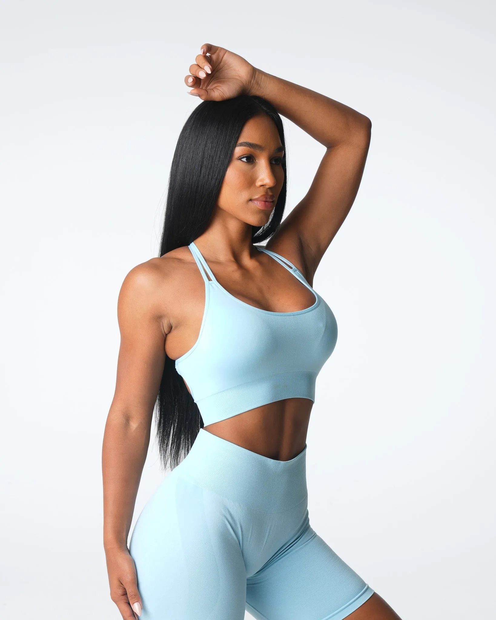 Pastel Blue Virtue Seamless Bra