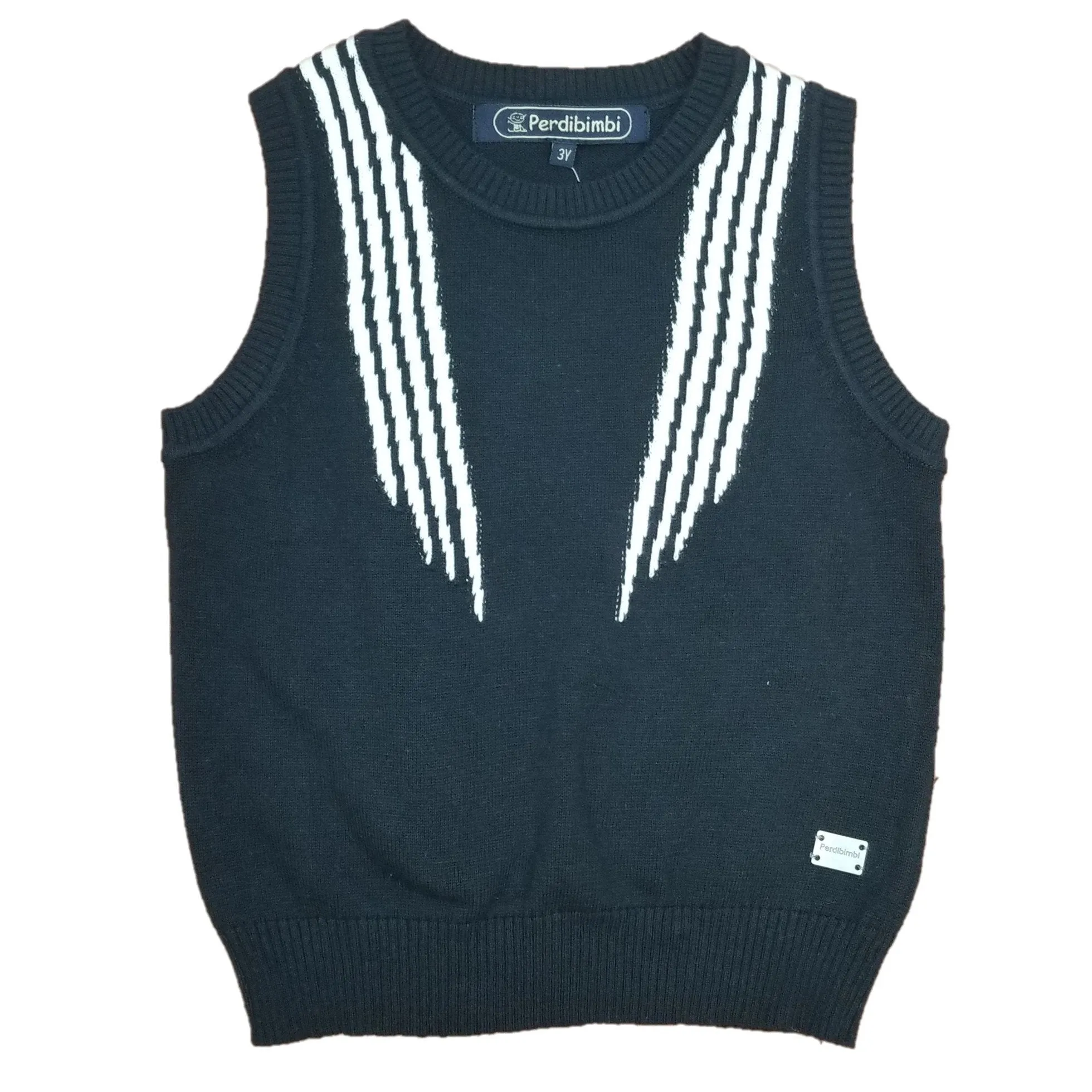 Perdibimbi - Jagged Lines Vest          | Style 5