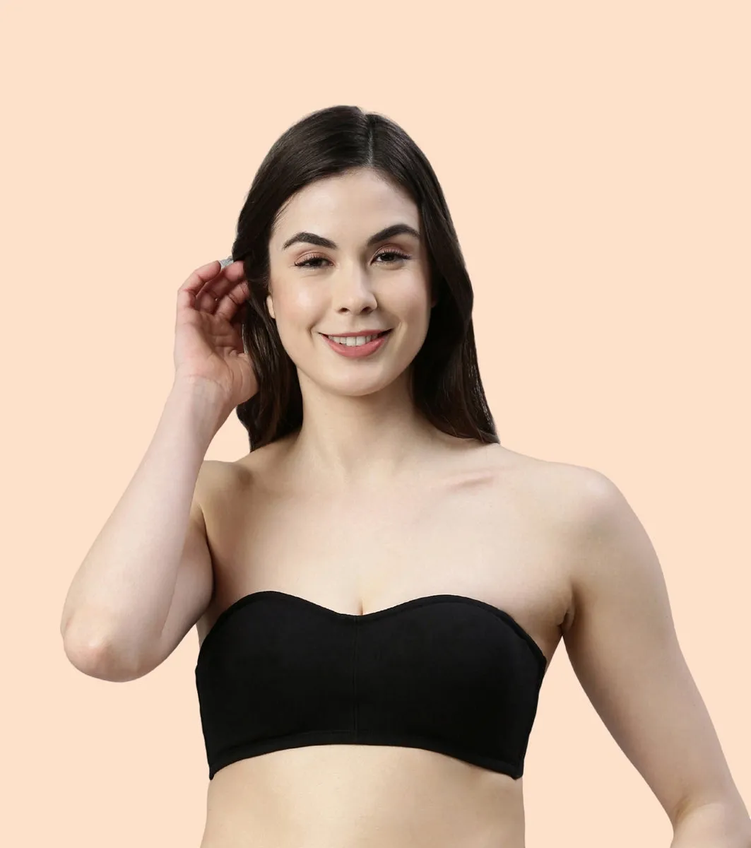 Perfect Shaping Cotton Strapless Bra | A019