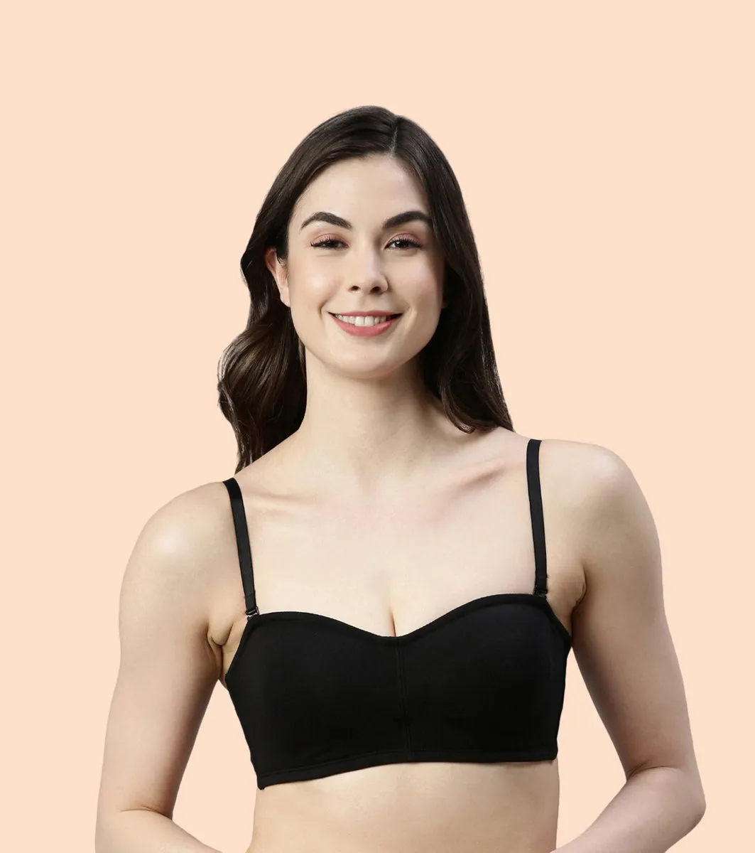 Perfect Shaping Cotton Strapless Bra | A019