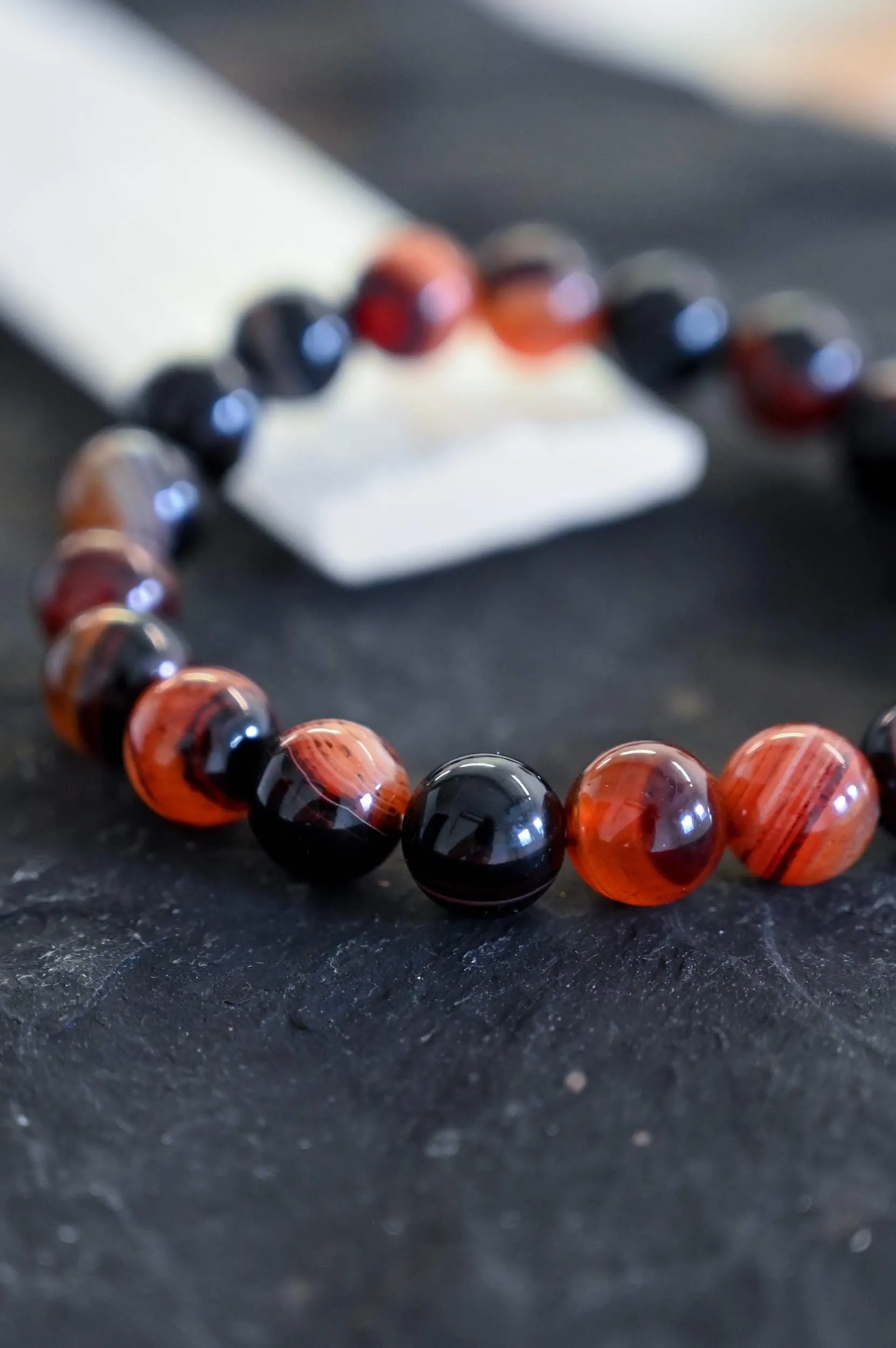 Perspective Is Everything Brown Agate Bracelet all