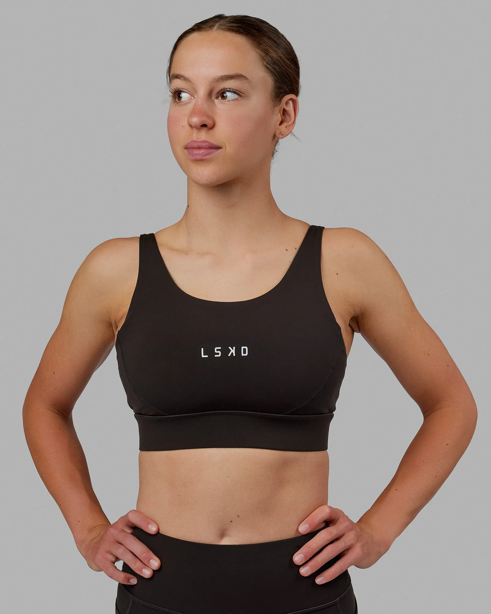 Propel Sports Bra - Dark Walnut