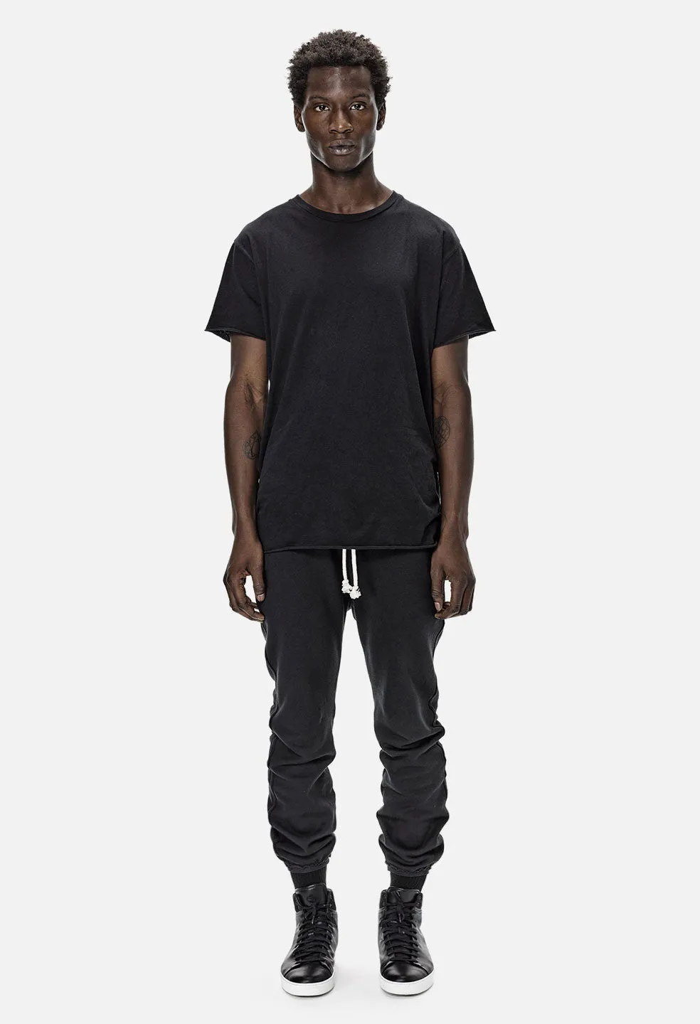 Raw Edge Sweatpants / Slate