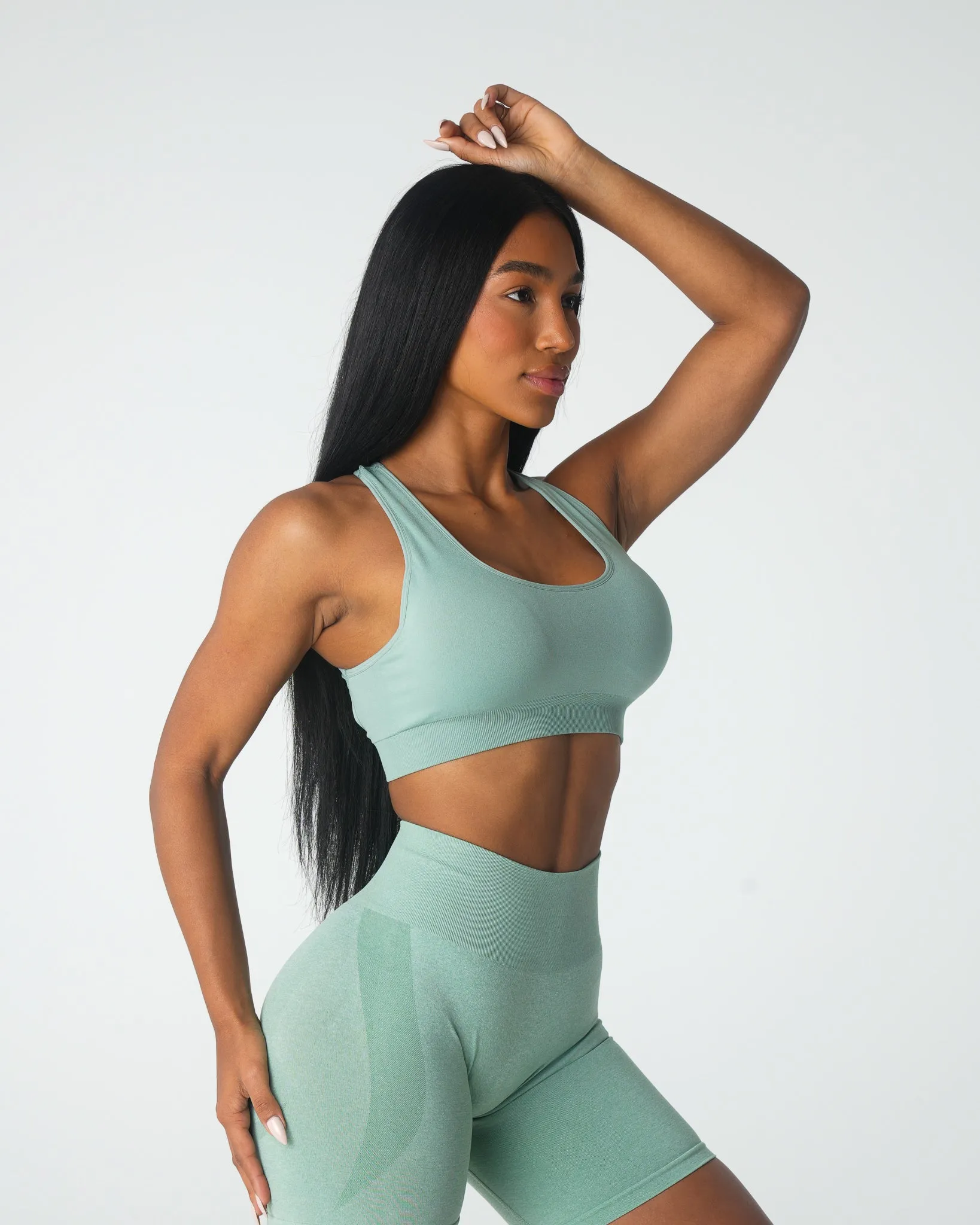 Sage Green Inspire Seamless Bra