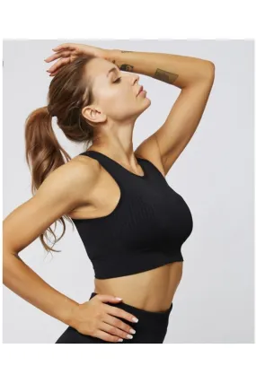 Seamless cut out sports bra