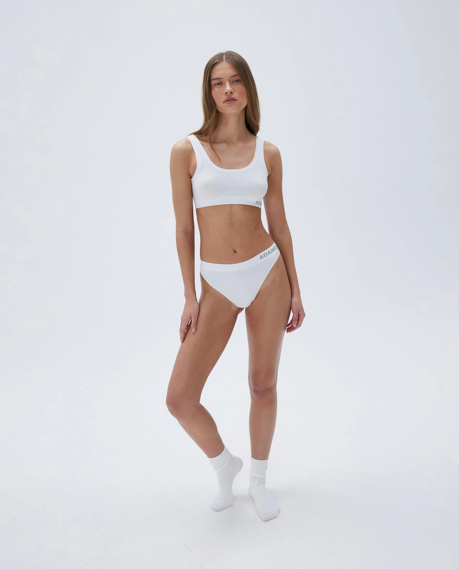 Seamless Intimate Bra - White