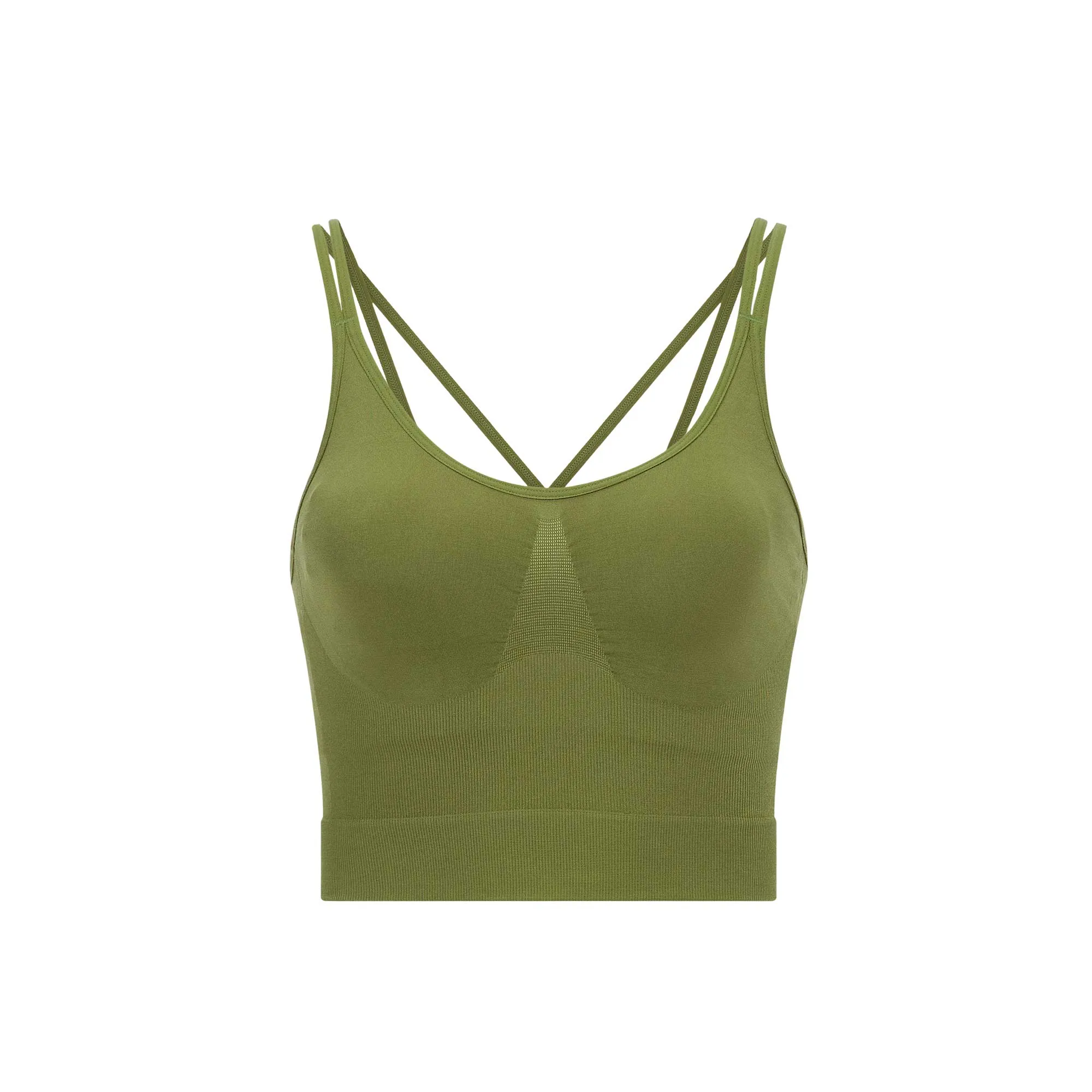 Seamless Light Support Long Sports Bra