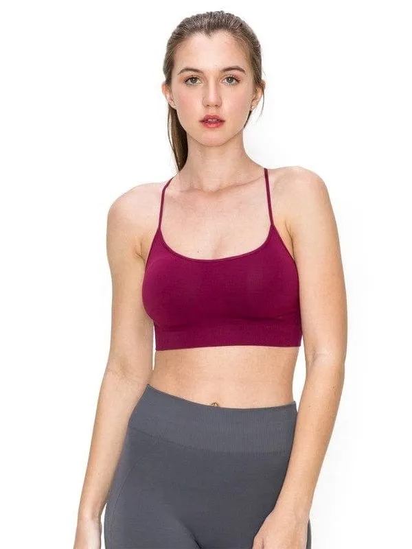 Seamless Padded Comfort Bra Cami