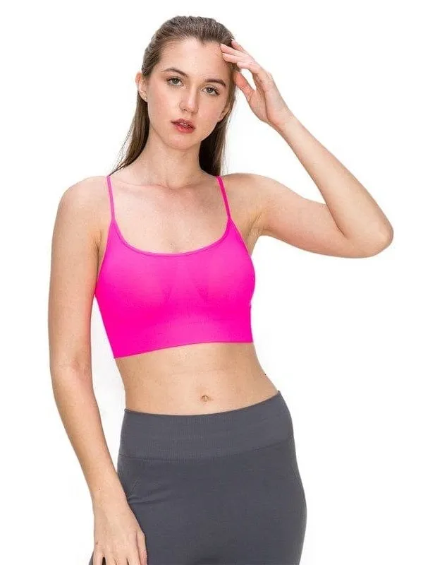 Seamless Padded Comfort Bra Cami