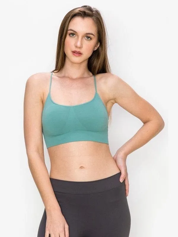 Seamless Padded Comfort Bra Cami