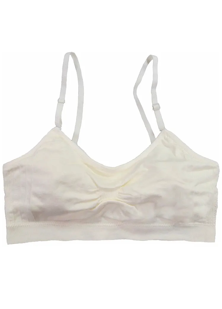 Seamless T shirt bra in ivory by Joy Bra