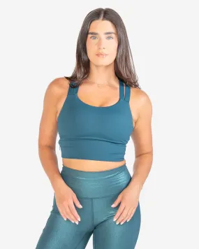 Sierra Sports Bra - Pacific